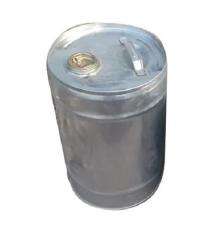 Cylindrical Industrial Drum 25 L Silver Diesel_0