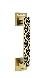 Brass Rectagular Door Handles Antique_0