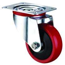 6 inch Polyurethane Swivel Caster Wheel 1.5 - 2 ton_0