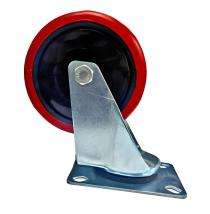 6 inch PU Swivel Caster Wheel 100 - 300 kg_0