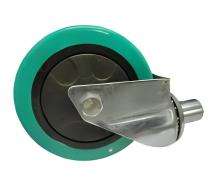4 inch PU Swivel Caster Wheel 400 kg_0