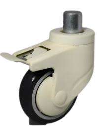 3 inch PU Swivel Caster Wheel 100 - 300 kg_0
