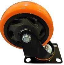 2.5 inch PU Swivel Caster Wheel 100 - 300 kg_0
