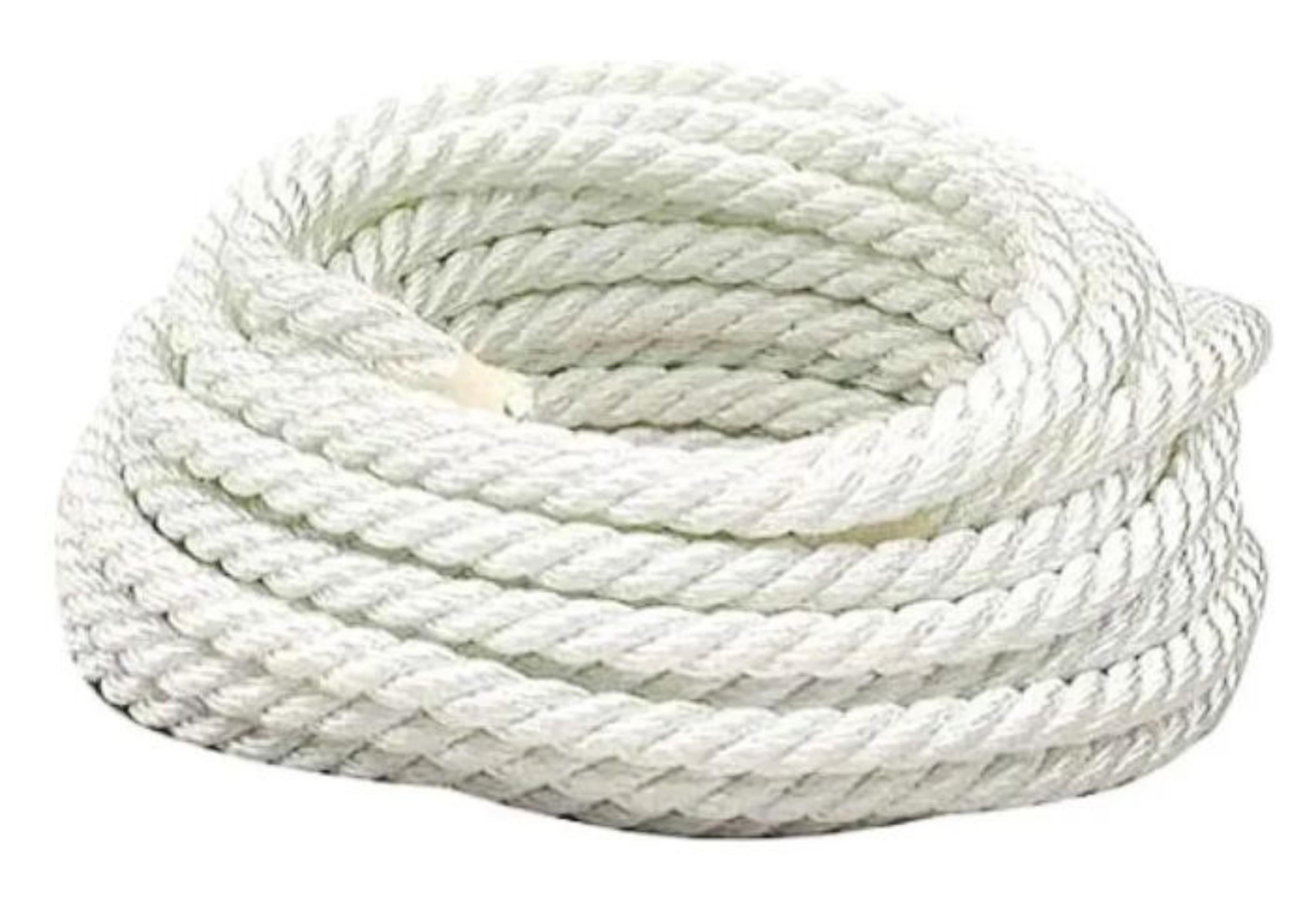 Buy Nylon Curled Coir 23 mm Ropes White online at best rates in India ...