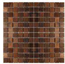 Umiya Jupiter 600 x 600 mm Brown Glossy Mosaic Tile_0