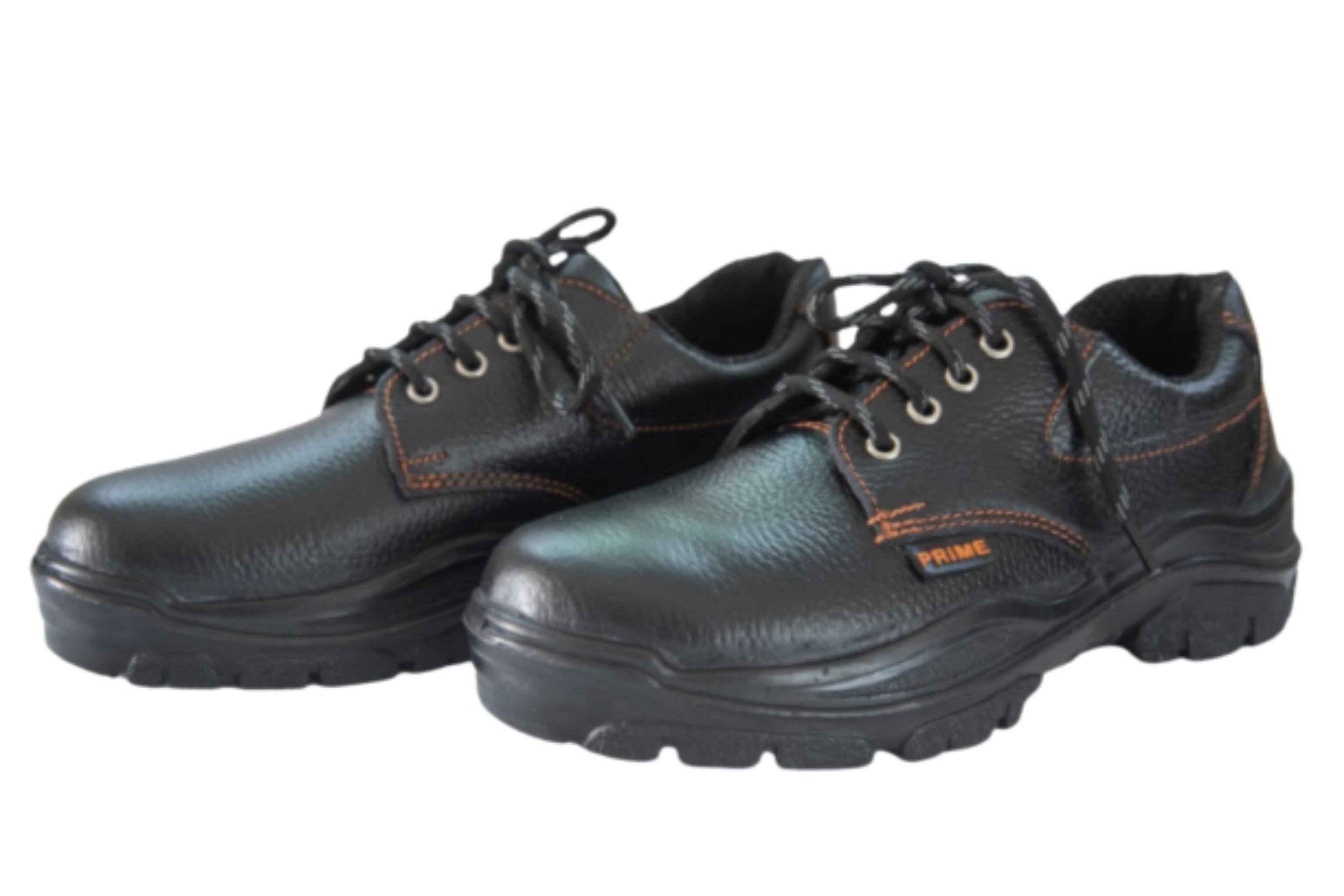 Buy Prime Tavasya Airmix Steel Toe Safety Shoes Black online at best ...