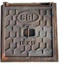 SB Chamber Manhole Cover Cast Iron Galvanized 200 mm_0