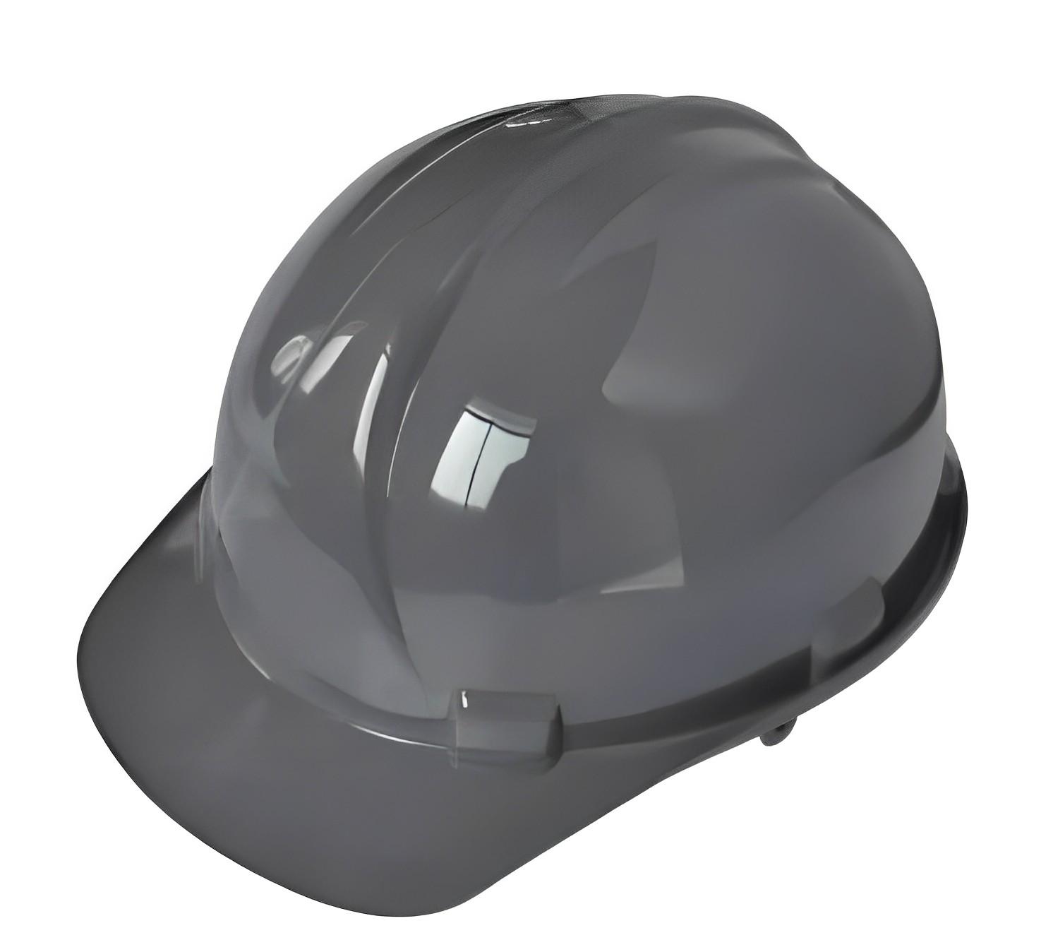 Buy HDPE Grey Air Ventilated Safety Helmets online at best rates in