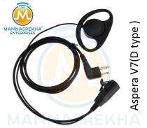 Aspera D Type Wired 100 cm Black Headsets_0