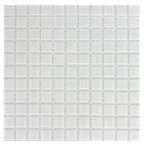 Umiya Jupiter 300 x 300 mm White Glossy Mosaic Tile_0