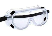 Elastic Band Safety Goggles Chemical Splash Clear_0