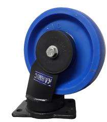 8 inch Polymer Swivel Caster Wheel 1800 - 2000 kg_0