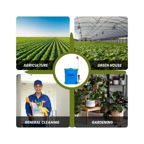 KRISHNA Battery Operated Sprayer MFP-BT-BO-08 4.5 LPM,110 psi 12 V , 8 Ah 20L 39 x 22 x 49.5 cm_1