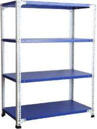 Mandeep Mild Steel Angle Frame 4 Layers Industrial Racks 8 ft 1200 x 300 mm_0