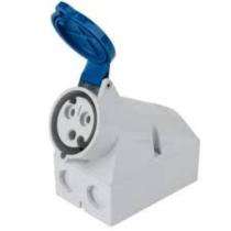 MENNEKES 3 pin 240 V 32 A IP44 Industrial Socket_0