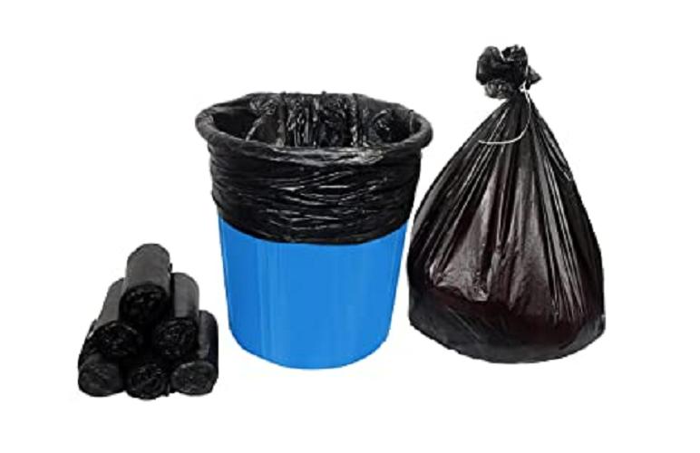 Plastic Recycling Garbage Bags 120 L 40 micron Black_1