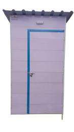 Sai Modular PVC 7 ft Portable Security Cabin_0