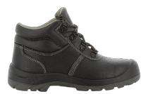 BESTBOY S1 Full Grain CG Leather Steel Toe Safety Shoes Black_0