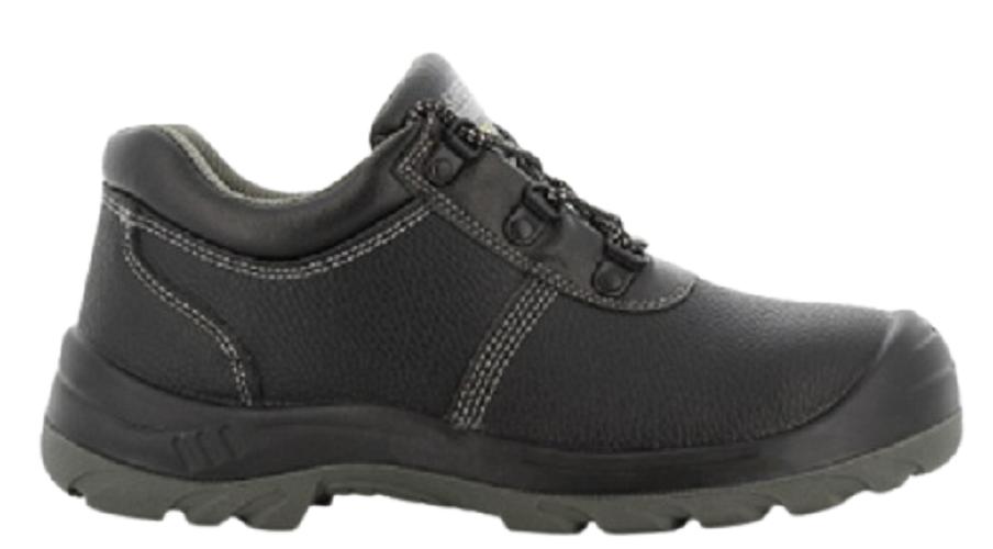 Buy BESTRUN S1 Full Grain CG Leather Steel Toe Safety Shoes Black ...