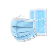 Disposable Meltblown Non Woven Nose Masks Standard Blue_0
