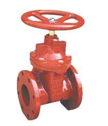 SAFEX DN 80 mm Manual Cast Iron Gate Valves Flanged_0
