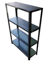 SR Mild Steel Angle Frame 4 Layers Industrial Racks 7 ft 1800 x 900 mm_0