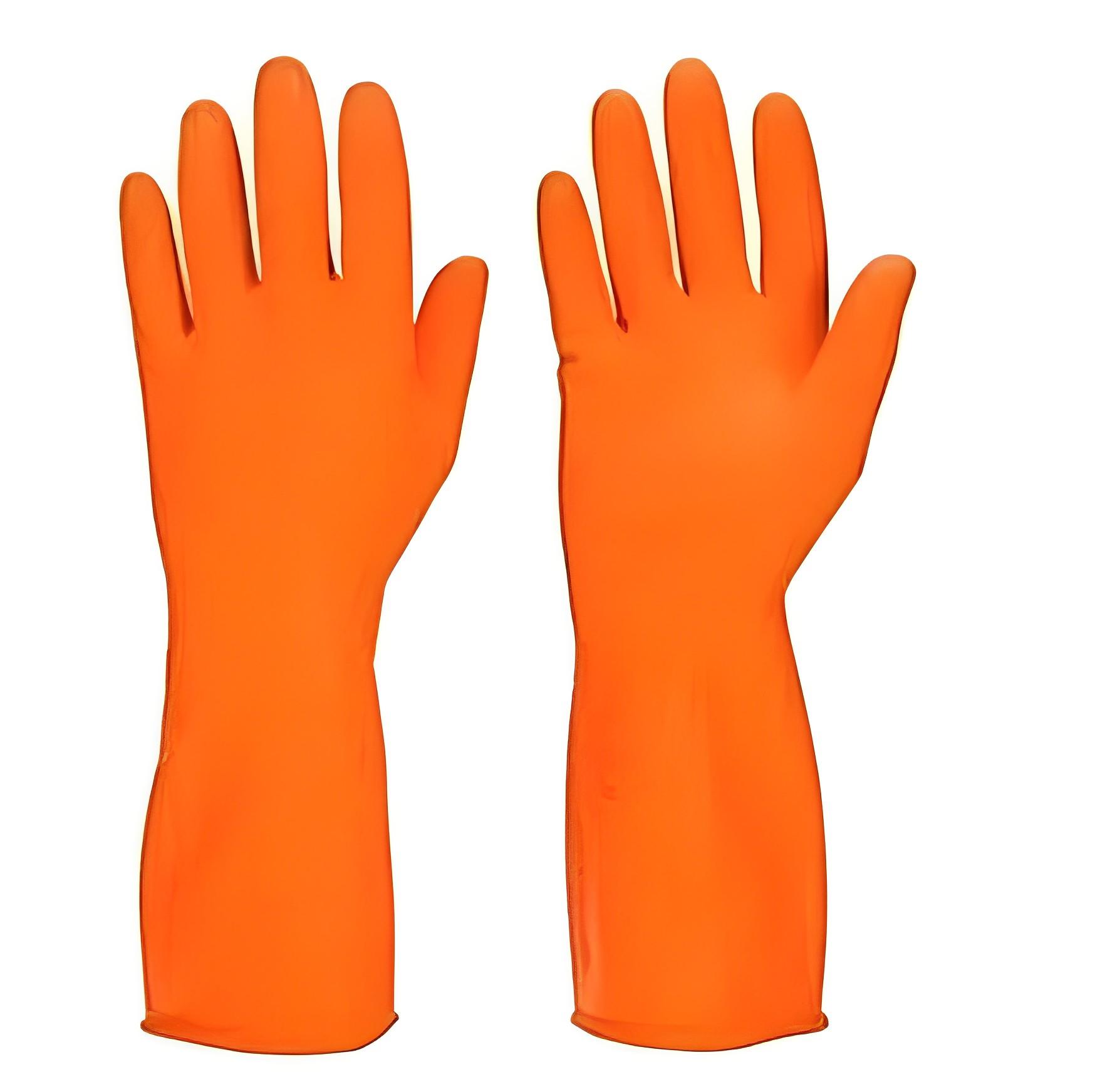 Buy Rubber Hand Glove 14 inch Industry online at best rates in India