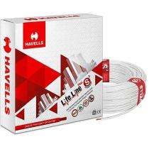 HAVELLS 1 Core 1 sqmm Industrial Flexible Cables 90 m Copper 1100 V_0