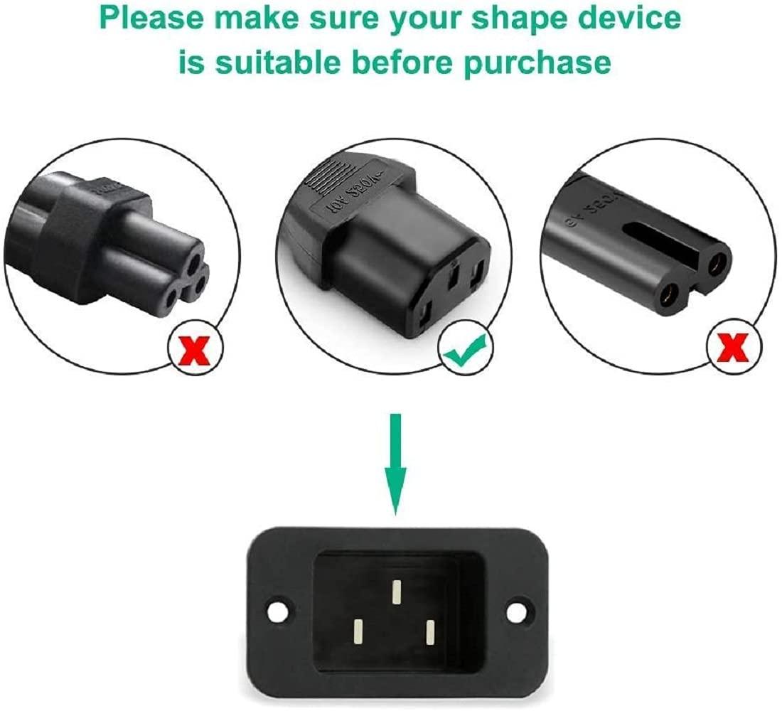 ATKabel Power Cord 3 Pin Laptop Power Cable 2 m 3.5 A_1