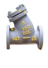 Bombay Chemical Cast Steel Y Strainers 3 inch Flanged_0