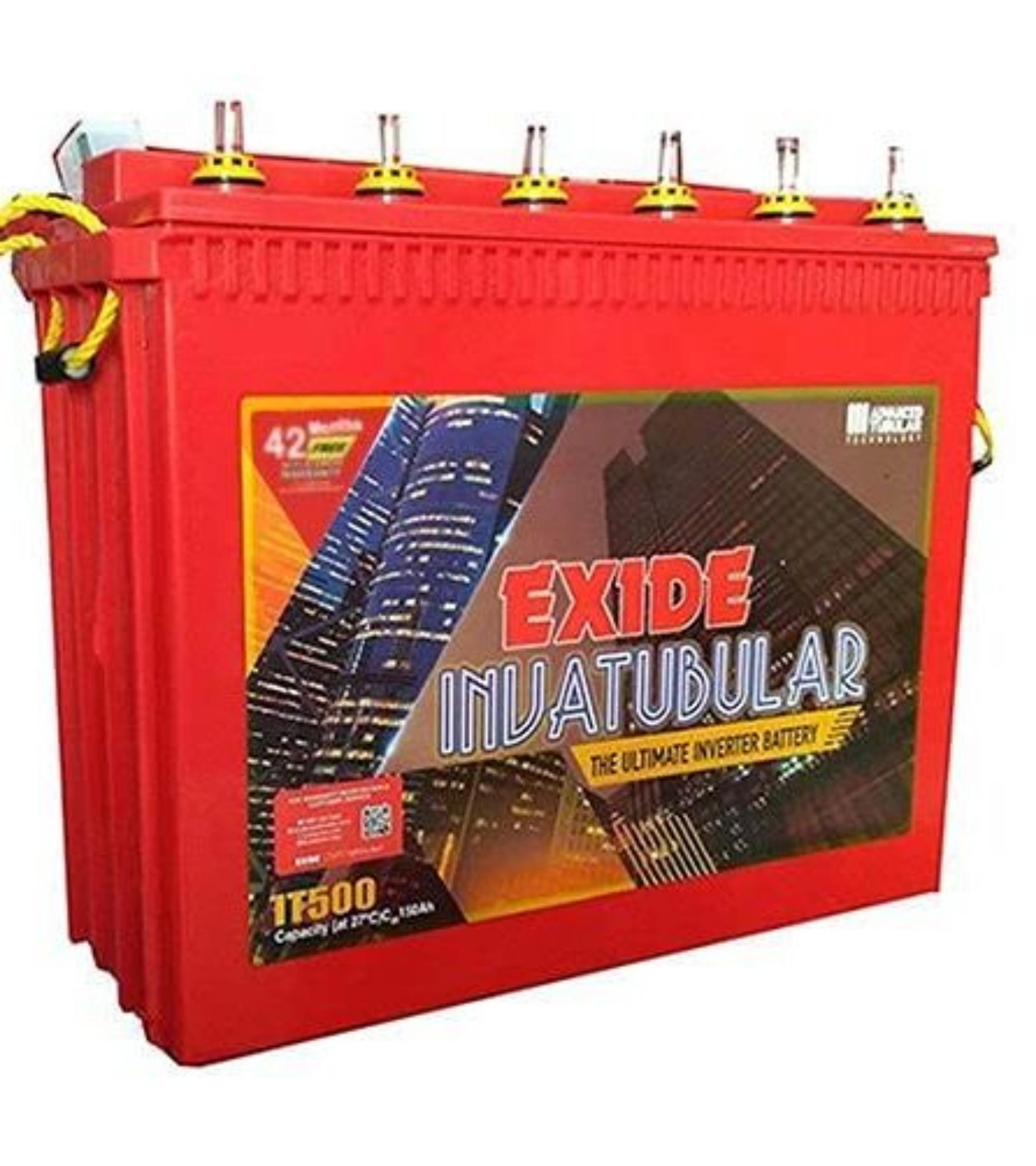 Buy EXIDE Tubular 12 V 150 Ah Lead Acid Batteries online at best rates