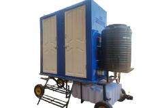 ARP FRP 6.5 ft Portable Toilet Cabin Blue_0