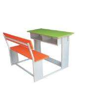 Wooden 2 Seater Student Bench Desk_0