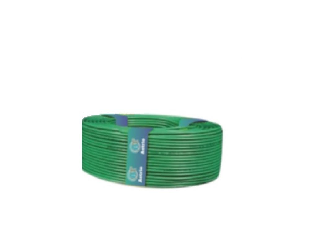 Aetrio 0.75 sqmm FR PVC Electric Wire Green 90 m_1