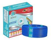 0.5 sqmm FRLF Electric Wire Blue 90 m_0