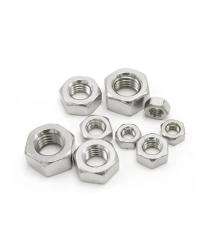 SHREE M2 - M36 Hexagon Head Nuts Stainless Steel 8.8 Polished IS 1367_0