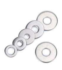 SHREE Plain Washers Stainless Steel Polished IS 2016_0