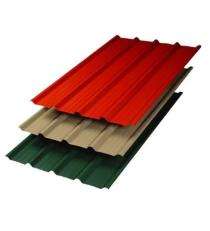 Navpad Trapezoidal Galvanized Iron Roofing Sheet Colour Coated_0