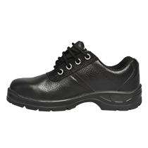 TIGER Real Leather Steel Toe Safety Shoes Black_0