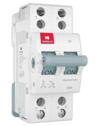 HAVELLS Double Pole 63 A C Curve MCB_0