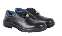 Liberty Real Leather Steel Toe Safety Shoes Black_0
