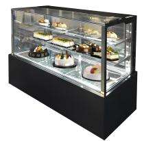 KKE 3 Shelves Food Display Counter Black_0