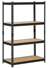 UTC Mild Steel Angle Frame 4 Layers Industrial Racks 6 ft 5 x 3 ft_0