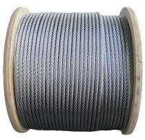 10 mm Steel Wire Rope 6 x 36 1760 N/mm2 100 - 200 m_0