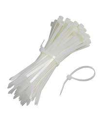 Nylon 100 mm 5 mm Cable Ties White_0