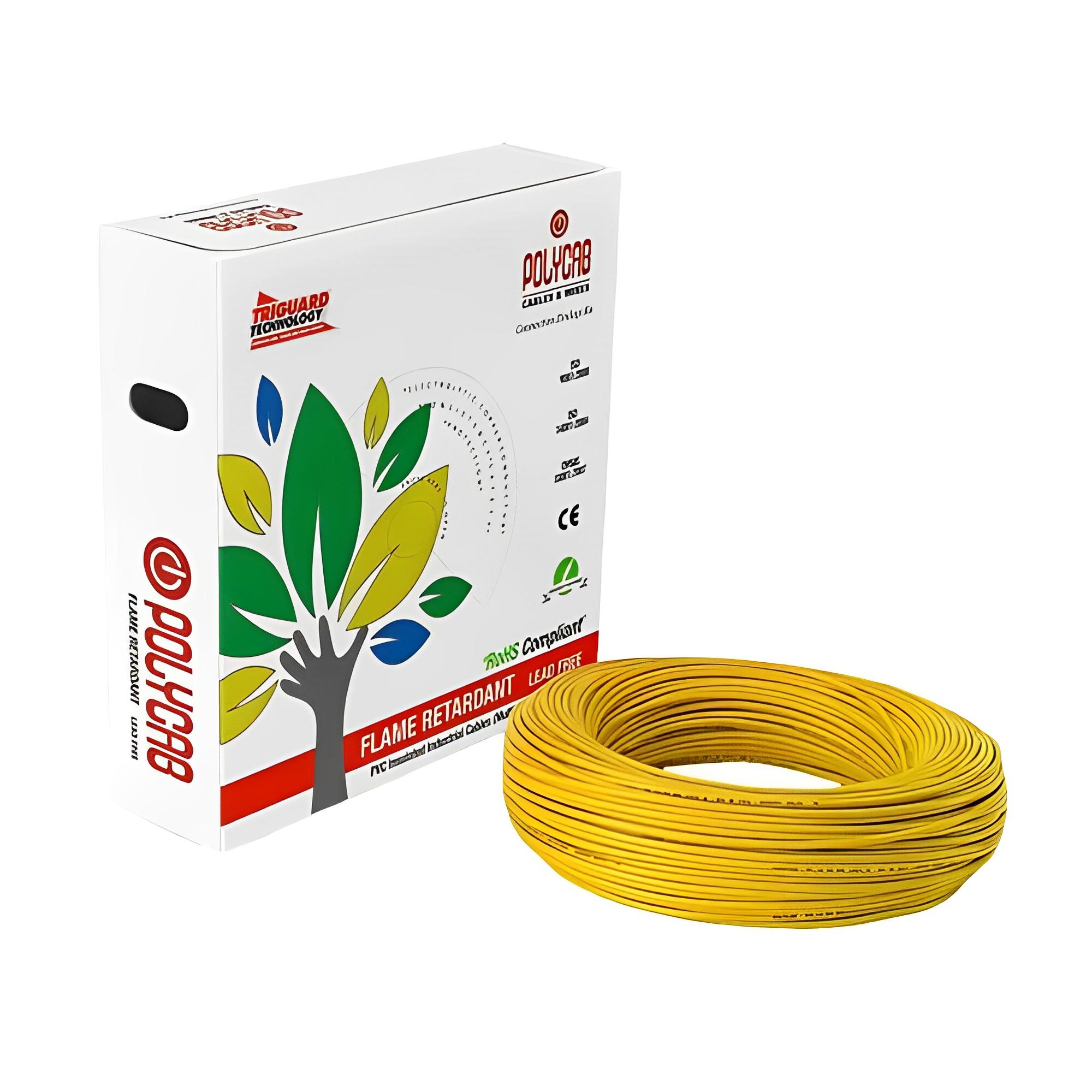 Polycab 5 Core 0.5 sqmm Industrial Flexible Cables 50 m Copper 460 V_1