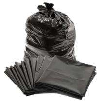 Plastic Biodegradable Garbage Bags 20 L 40 micron Black_0
