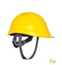 Udyogi PVC Yellow Air Ventilated Safety Helmets_0