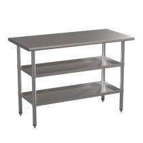 Chef Stainless Steel Table 1200 x 800 x 50 mm Silver_0