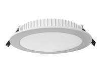 COMPACT 12 W Round Cool White 130 x 28 mm LED Panel Lights Recessed Mounted_0